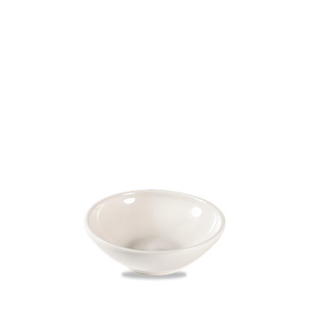 White  Contour Shallow Bowl 9oz